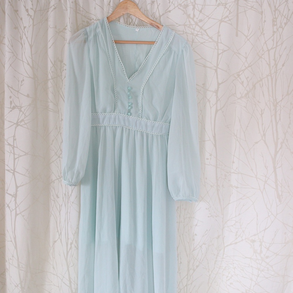 Turquoise Dress